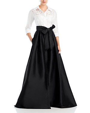  Eyelet Top Shirt Gown