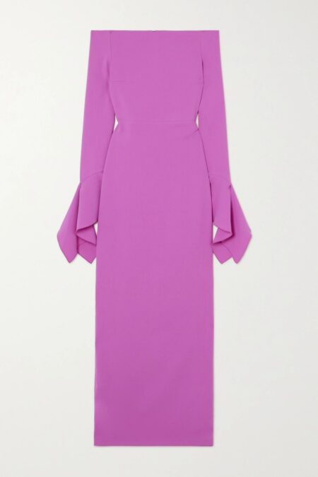   Amalie Crepe Gown Pink