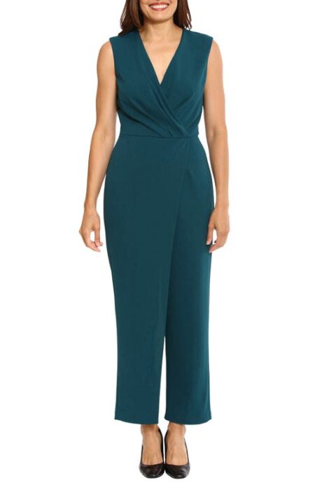  Sleeveless Jumpsuit in Deep Teal at Nordstrom   