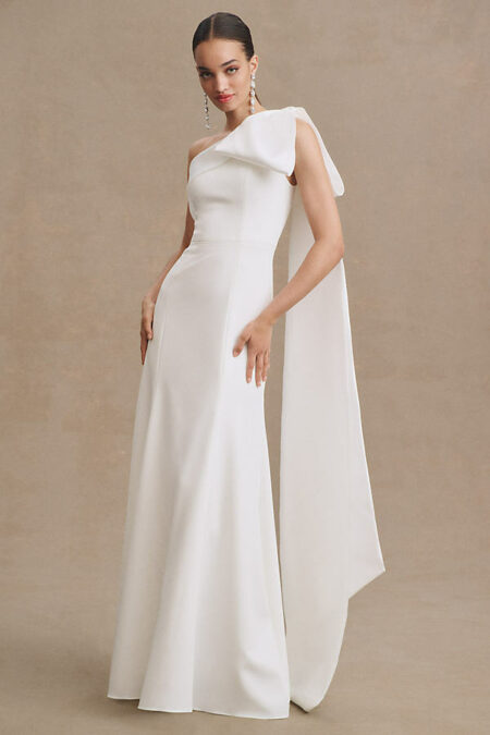 Tabitha One-Shoulder Wedding Gown