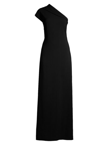Women's Incarnation One-Shoulder Gown Black   