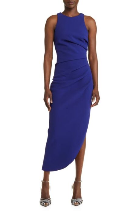  Ida Side Ruched Sheath Dress in Electric Blue at Nordstrom  Xx-Small