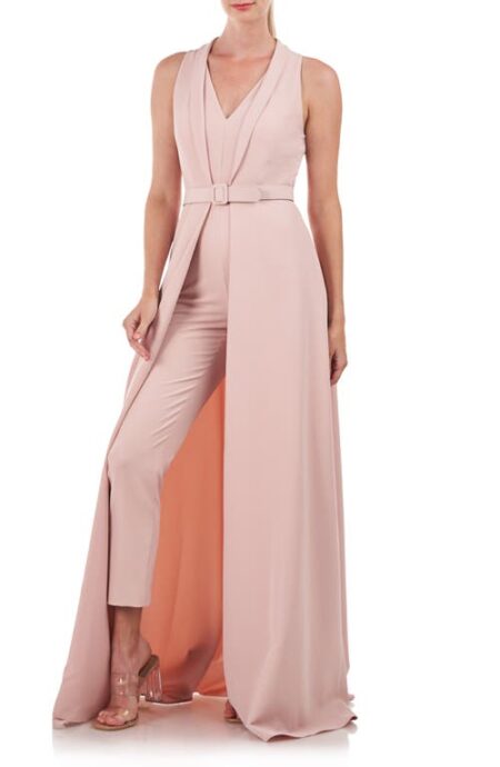  Leighton Maxi Jumpsuit in Soft Blush at Nordstrom   
