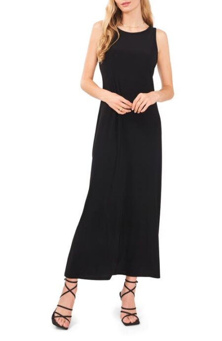  Sleeveless Maxi Dress in Rich Black at Nordstrom  Large