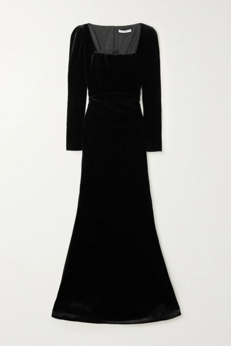   Velvet Gown Black