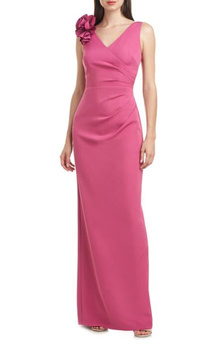  Anais Sleeveless Column Gown in Rose Violet at Nordstrom   