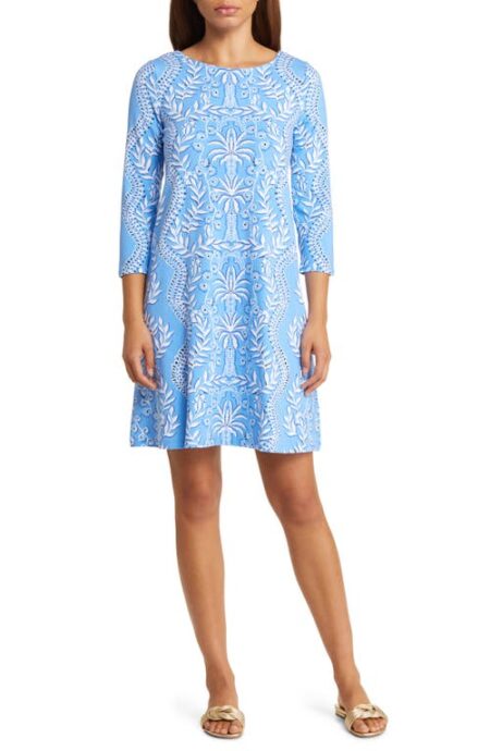 Lilly Pulitzer Ophelia Shift Dress in Abaco Blue at Nordstrom  Xx-Large